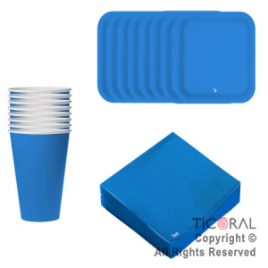 KIT DESCARTABLE POLIPAPEL AZUL x 1